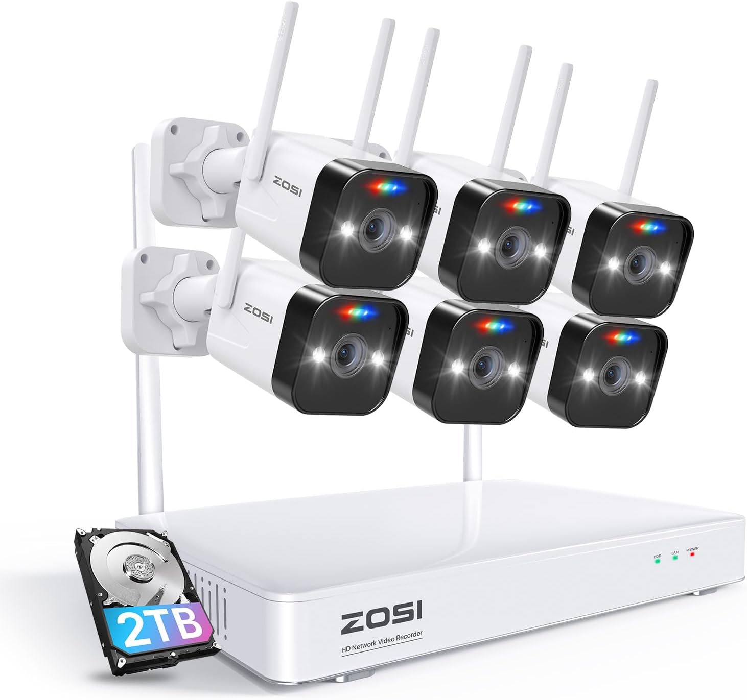 Zosi network store digital video recorder