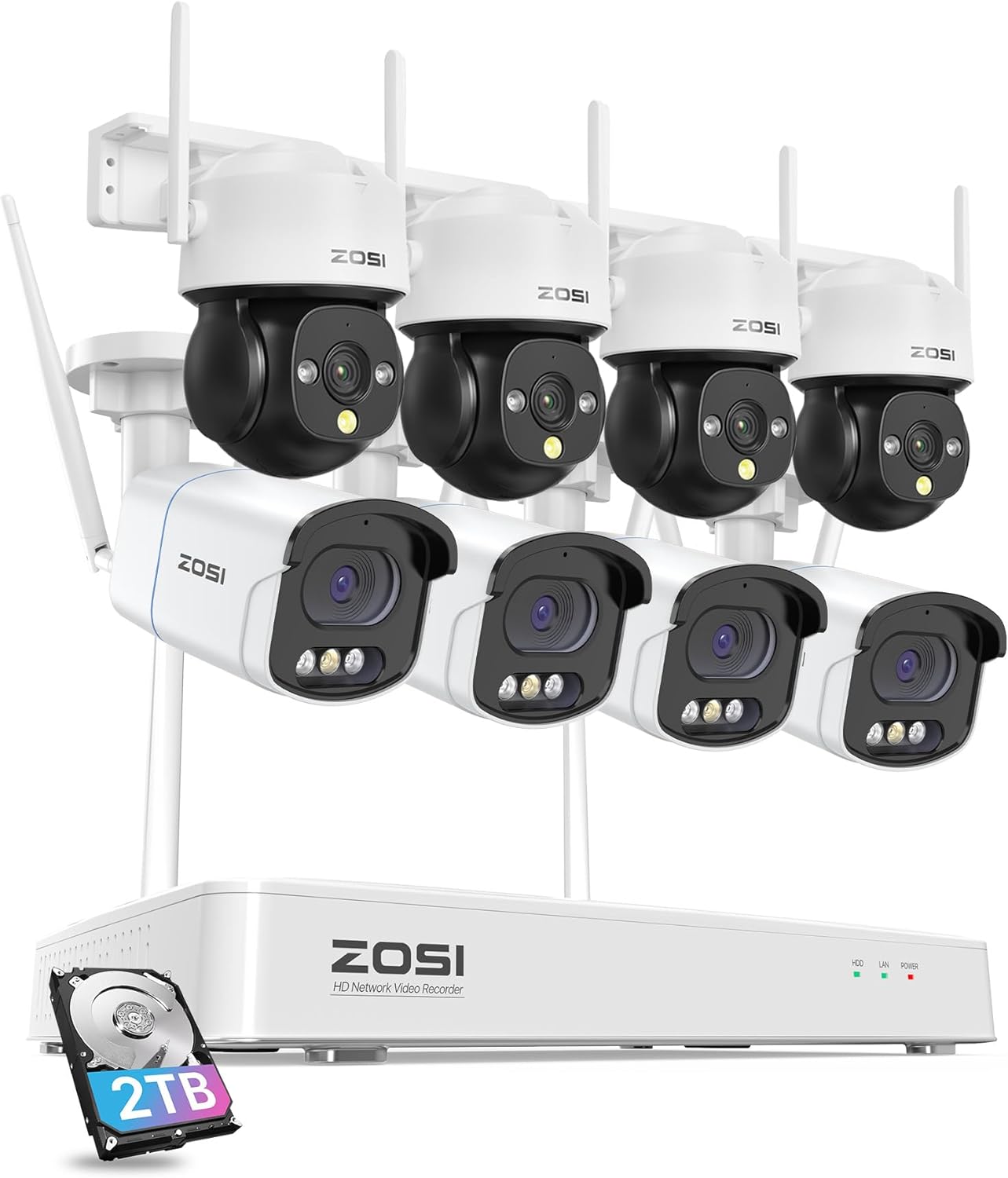 Zosi wireless best sale cctv security systems