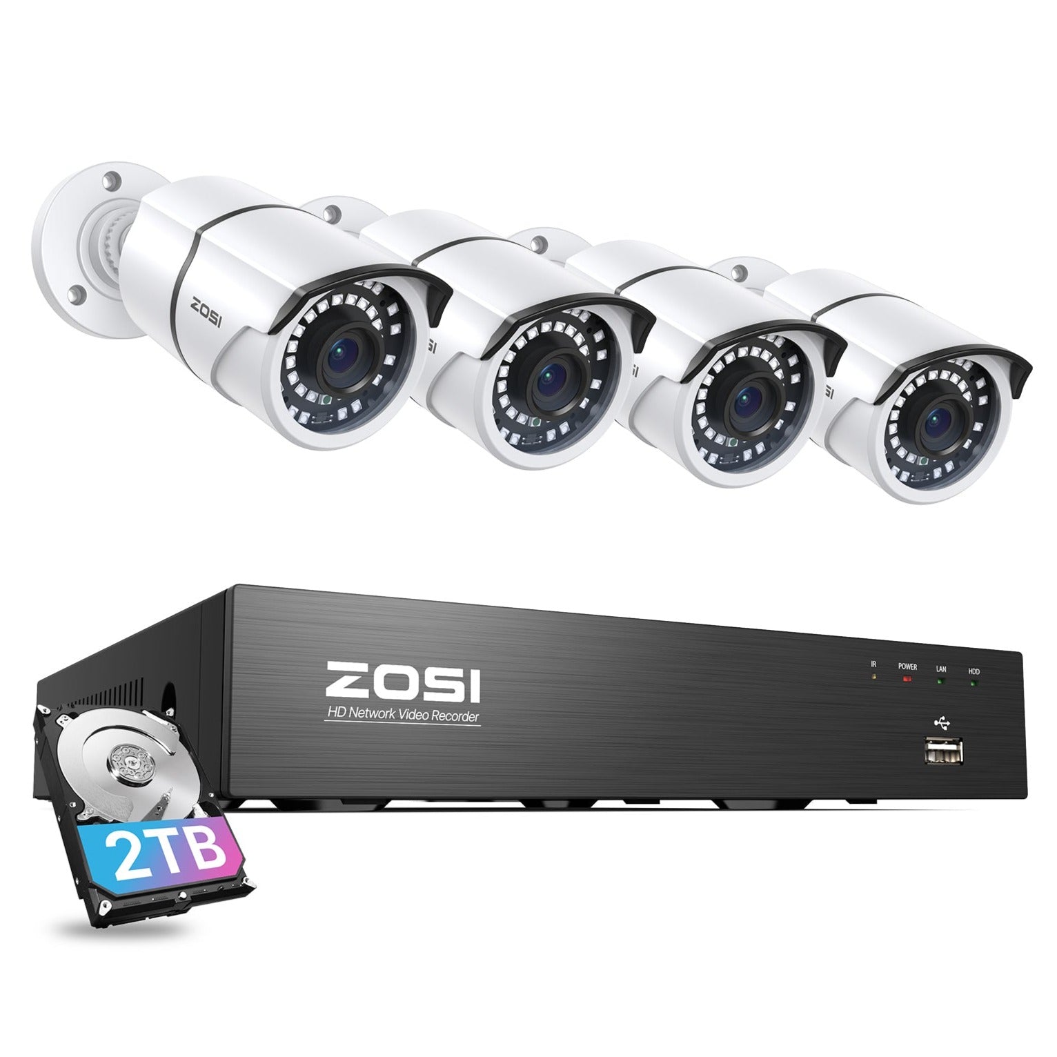 Hard drive for store zosi security camera