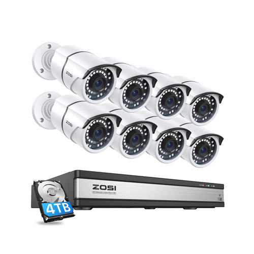 ZOSI 5MP Lite Système de caméras de sécurité à domicile Intérieur