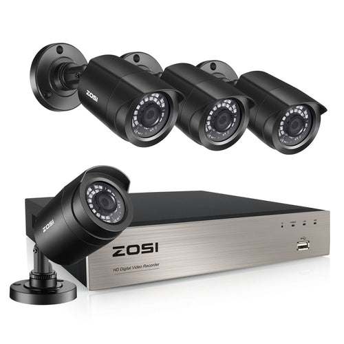  ZOSI 1080P HD 1920TVL Hybrid 4-in-1 TVI/CVI/AHD/960H CVBS CCTV  Surveillance Weatherproof Bullet Security Camera Outdoor Indoor,120ft Night  Vision,For HD-TVI,AHD,CVI and CVBS/960H analog DVR : Electronics