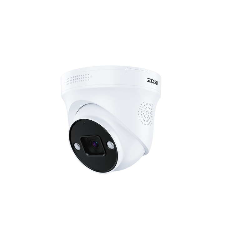 4K 8MP PoE Security System, Color Night Vision, Smart Spotlight & Siren, AI Human Detection, C225 Zosi