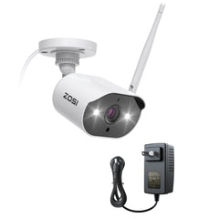 Add-on 3MP Security Camera + 1A Power Supply Adapter Zosi